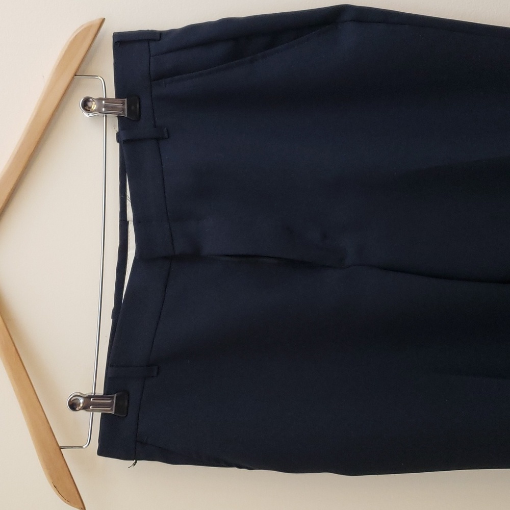 Unbranded Men's Dress Navy Pants, 36" Waist 29" Inseam, Straight Leg, Business